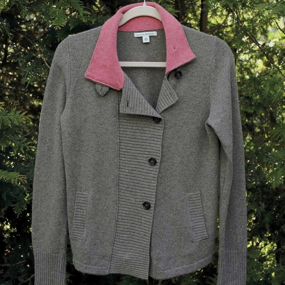 Banana Republic Stylish Wool Blend Peacoat Sweater - Picture 1 of 2